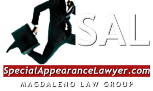 Special Appearance Lawyer Logo